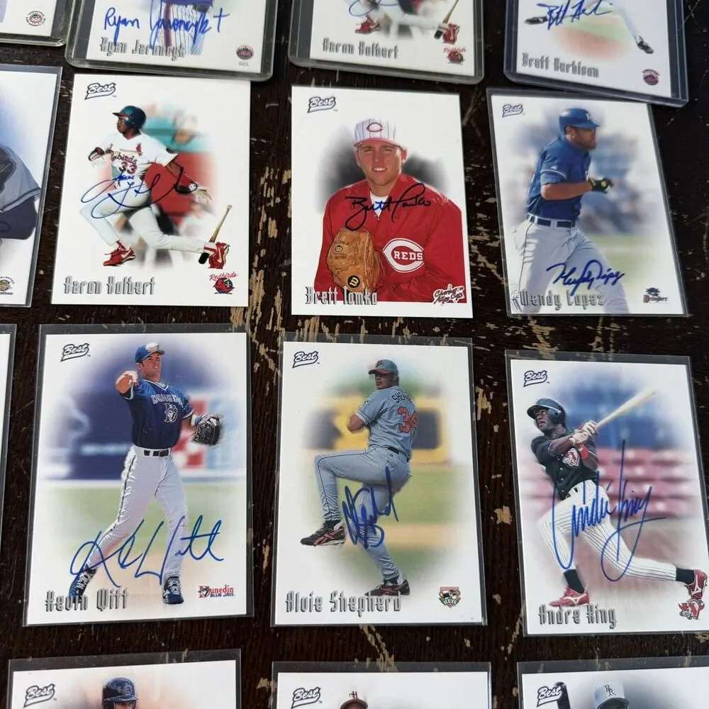 1996 Best Cards Inc Baseball Lot Of 50 Autos Minor Leaguers & Prospects Signed